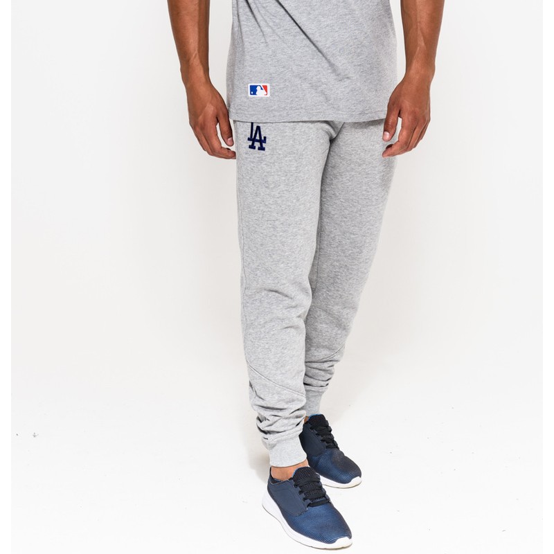 pantalon-long-gris-track-pant-los-angeles-dodgers-mlb-new-era