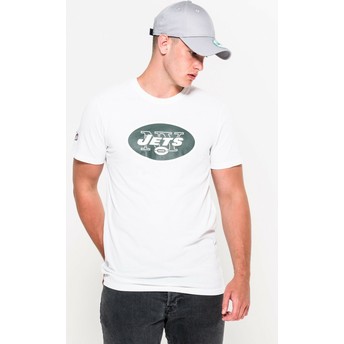 T-shirt à manche courte blanc New York Jets NFL New Era