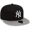 casquette-plate-noire-snapback-9fifty-cotton-block-new-york-yankees-mlb-new-era