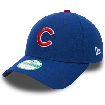 Casquette courbée noire ajustable 9FORTY The League Chicago Cubs MLB New Era