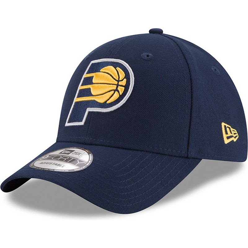casquette-courbee-bleue-ajustable-9forty-the-league-indiana-pacers-nba-new-era