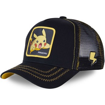 Casquette trucker noire Pikachu PIK7 Pokémon Capslab
