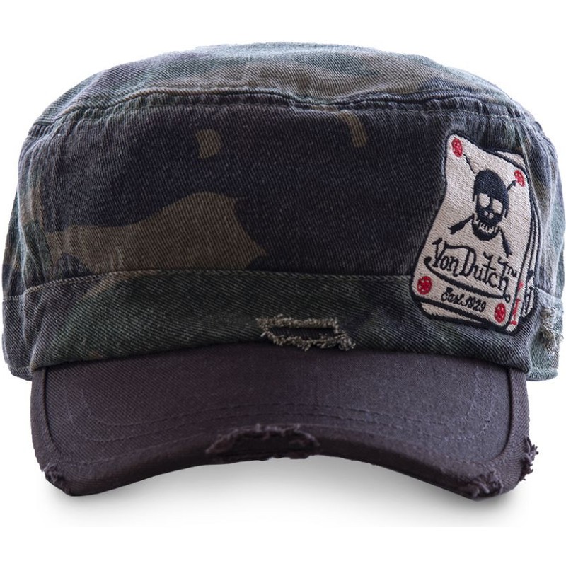 Casquette Baseball Camouflage Armée - Unisexe, Réglable, Broderie, Coton, 6 Panneaux, Trous D’aération