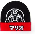 bonnet-noir-et-rouge-mario-japanese-super-mario-bros-difuzed