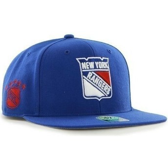 Casquette plate bleue snapback New York Rangers NHL Sure Shot 47 Brand