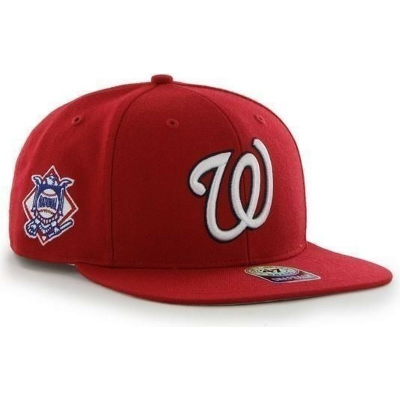 casquette-plate-rouge-snapback-unie-avec-logo-lateral-mlb-washington-nationals-47-brand
