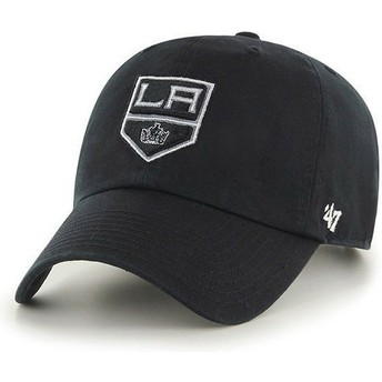 Casquette courbée noire Los Angeles Kings NHL Clean Up 47 Brand